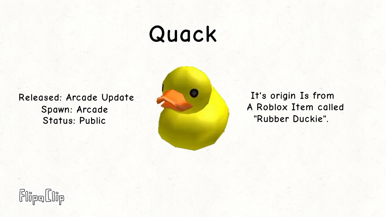 Nico's Nextbots - What's Quack's Origin?