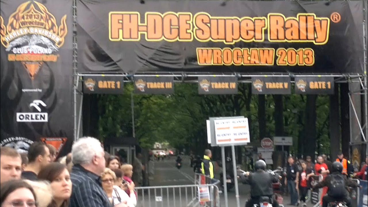 Harley Davidson FH-DCE Super Rally 2013 Wroclaw Poland - Harleye z bliska!