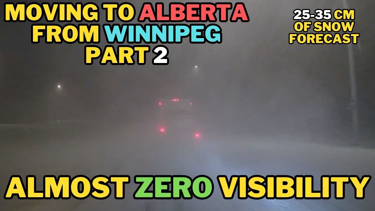 Moving To Alberta From Winnipeg | Muntik Ng MASTUCK Dahil Sa Snowstorm | Buhay Canada