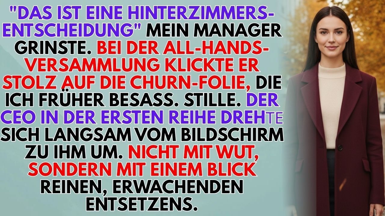 Ich ließ meinen Chef unser Kundenabwanderungssystem crashen – Dann deckte ich ihn mit Beweisen auf!