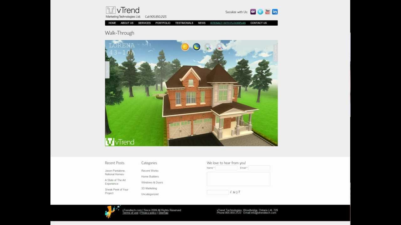 vTrend - Your Online Home 3D