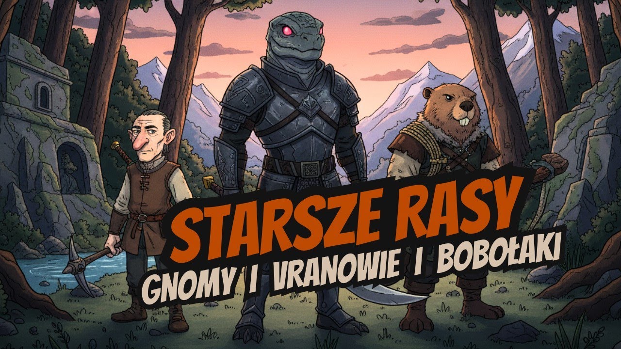 #6 Starsze Rasy: Gnomy, Vranowie i Bobołaki (Zakamarki Lore Wiedźmina)