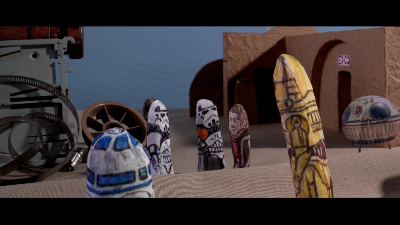 Star Wars: A New Hope- With Finger Puppets!