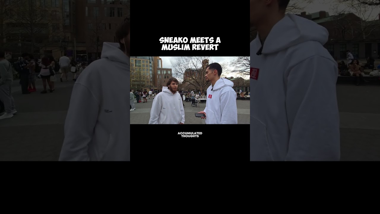 SNEAKO meets a Muslim Revert #shorts