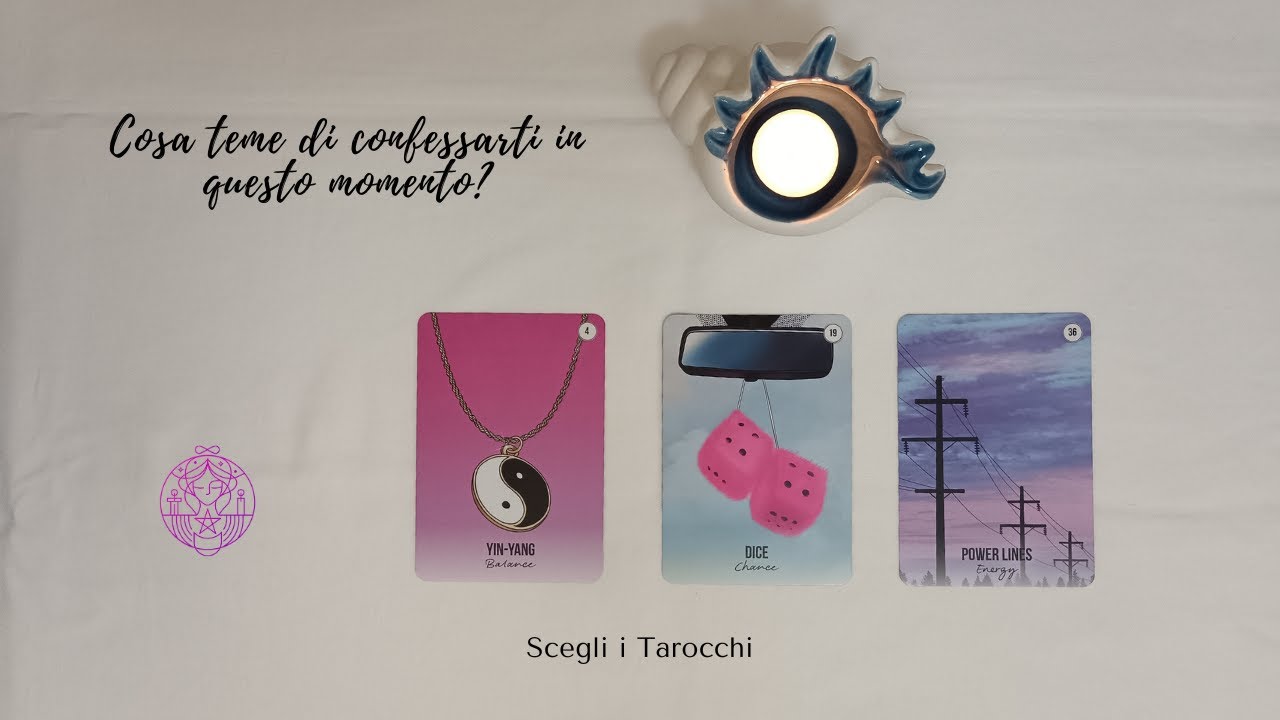 🕵🏻‍♀️🎭 Cosa teme di confessarti in questo momento 🔮 Scegli i tarocchi
