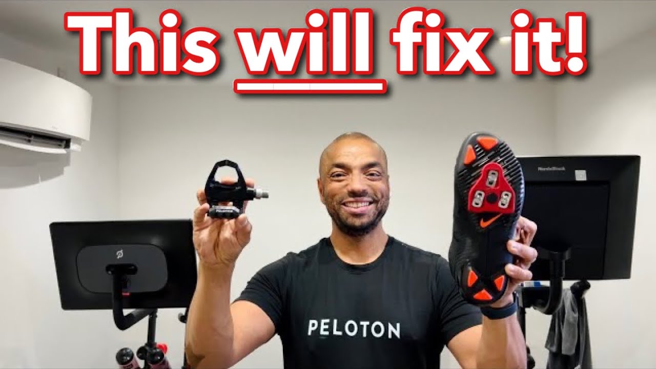 Can't unclip your shoes from your Peloton Bike?