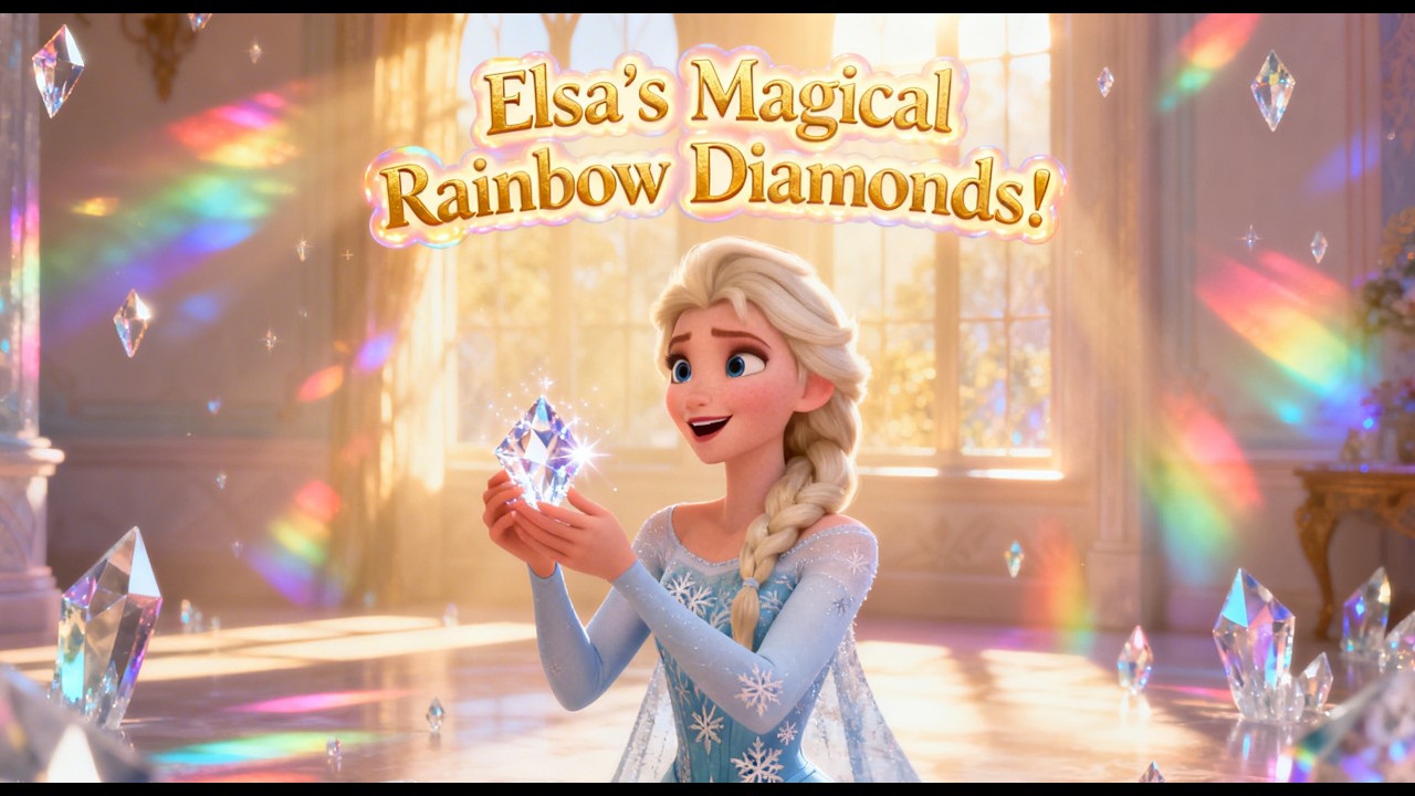 Elisa’s Magical Rainbow Diamonds! 💎✨ The Secret to a Cool Summer!