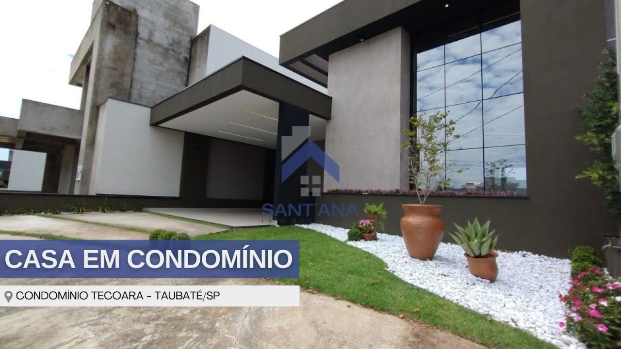 CASA A VENDA NO CONDOMÍNIO TECOARA EM TAUBATÉ/SP