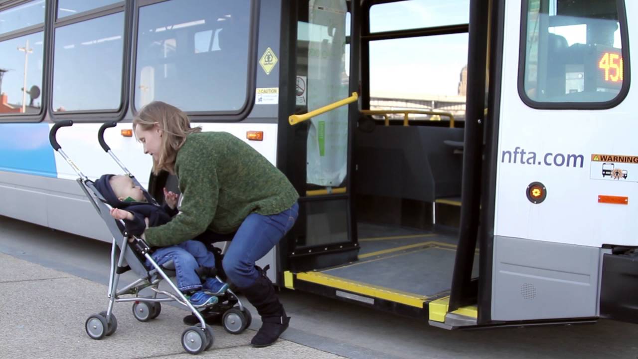Strollers on the Bus