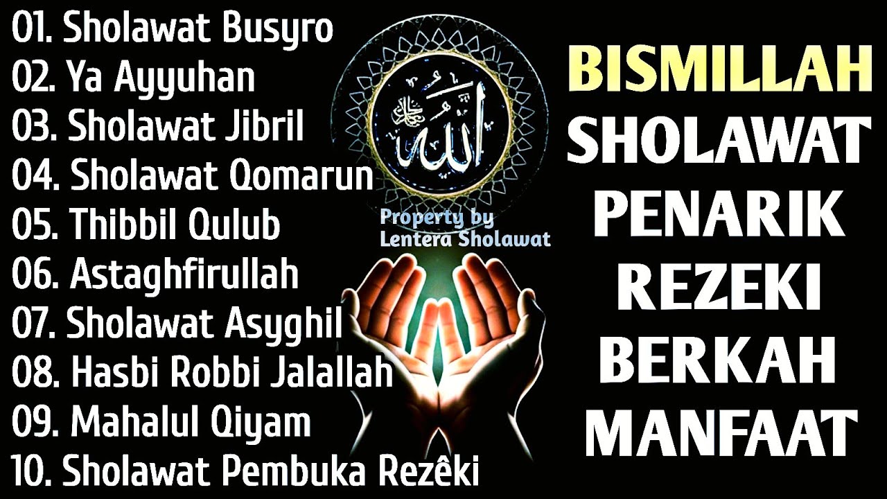 SHOLAWAT JIBRIL PEMBUKA PINTU REZEKI Astaghfirullah SHOLAWAT NABI MERDU TERBARU 2026