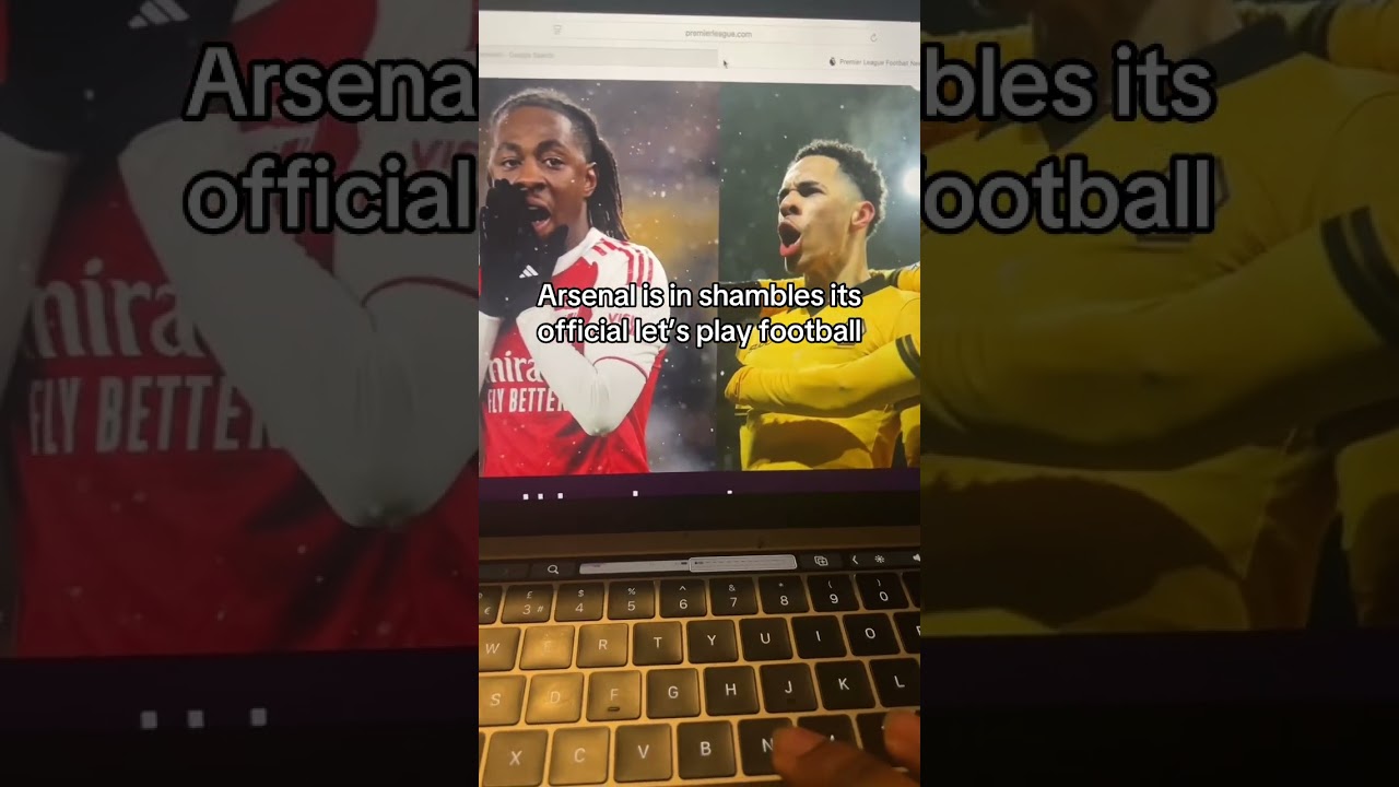 &laquo;Арсенал&raquo; в полном беспорядке, официально! Давайте играть в футбол! #arsenal #shorts