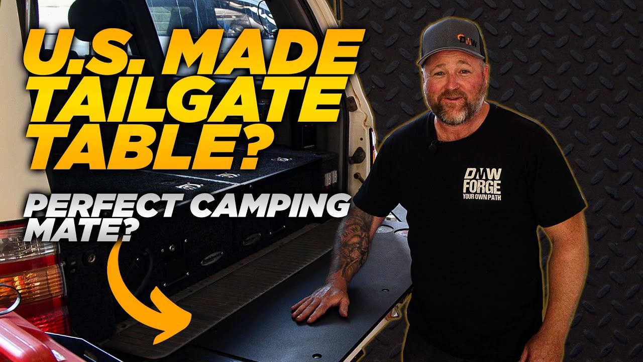 GAME CHANGER! Food Grade Tailgate Tables - Made by Mountain Hatch USA