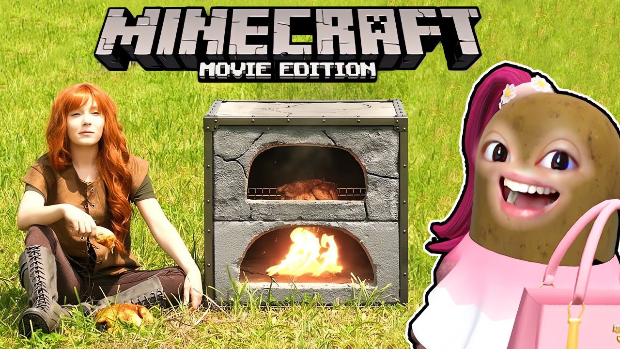 MINECRAFT TAPI DI REAL LIFE!! MOMON & ATUN REACTION MINECRAFT di DUNIA NYATA ft 