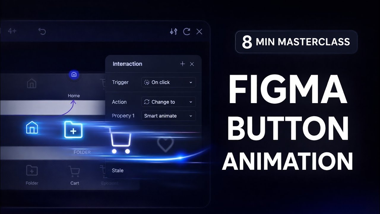 STOP STATIC BUTTONS ❌ MAKE BUTTONS MOVE 🔥 Figma Micro Interaction Tutorial #tutorial 