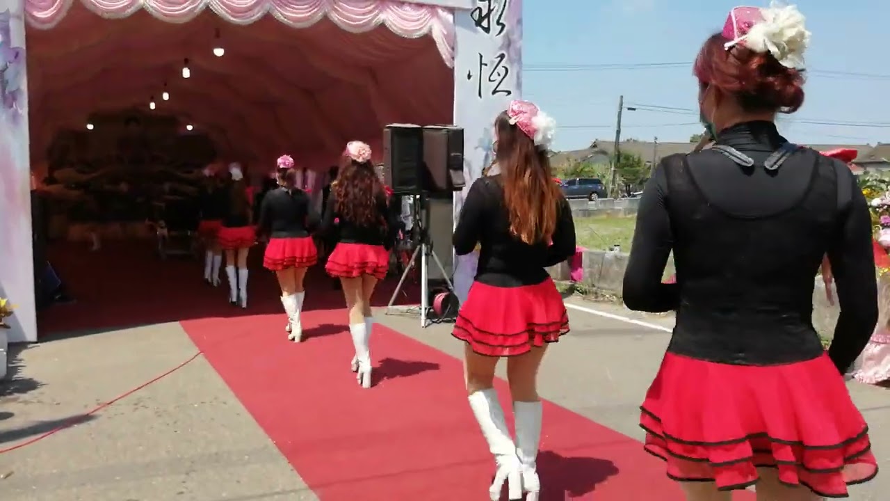 2022年9月14日 最美麗的送行隊伍 #響韻女子音樂團 - 元長合和村工作花絮 - 繞棺儀式