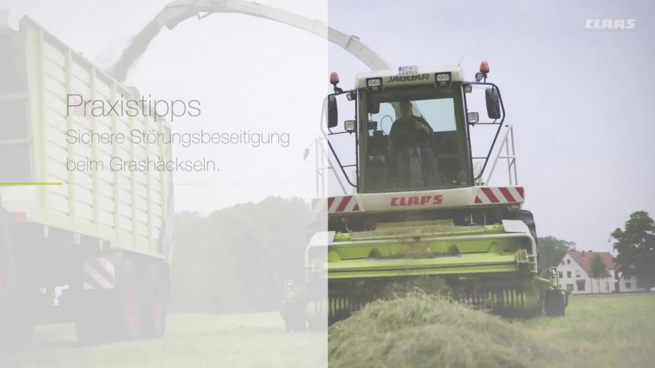 JAGUAR Sicherheitsfilm Grasernte / 2016 / de