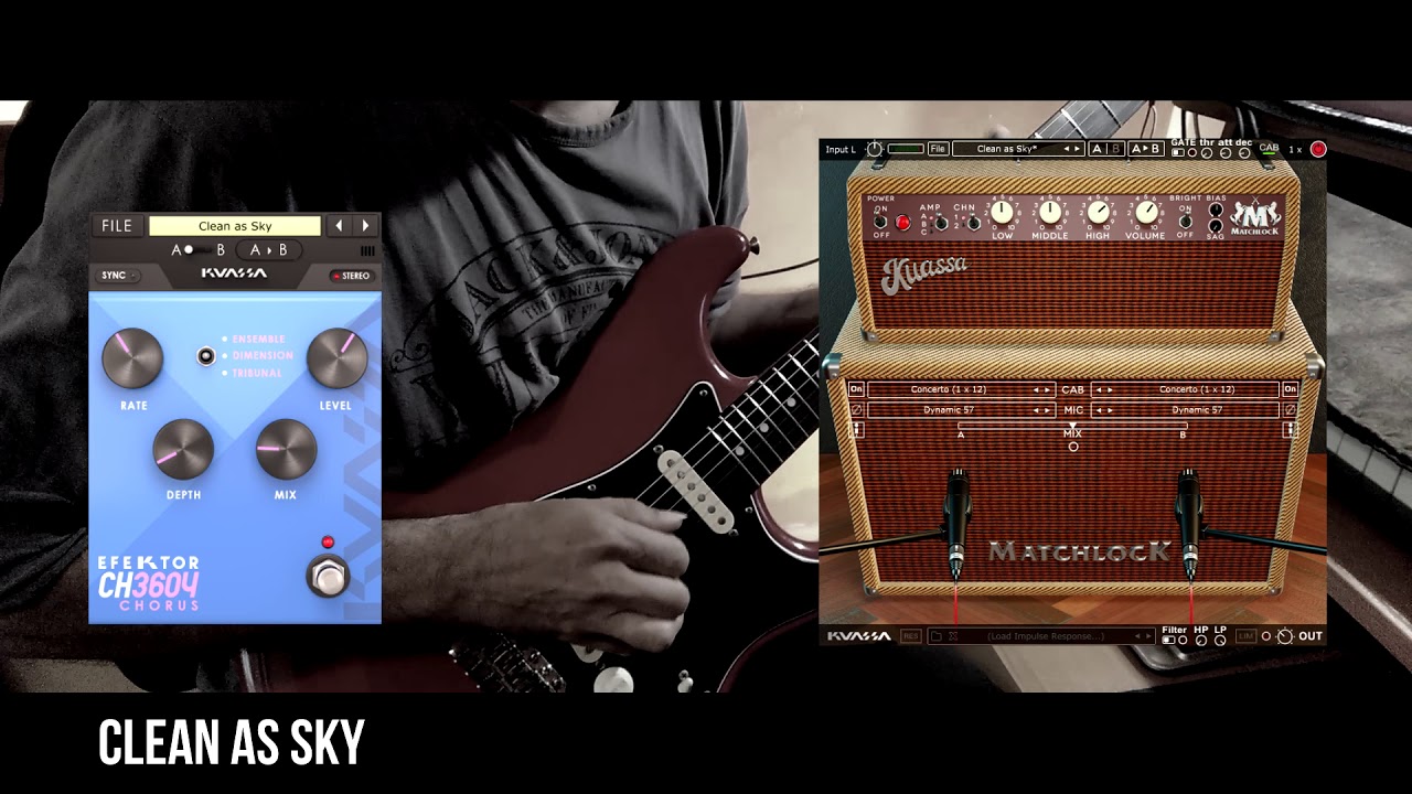 Amplifikation Matchlock - Amp A Clean as Sky Demo Chorus