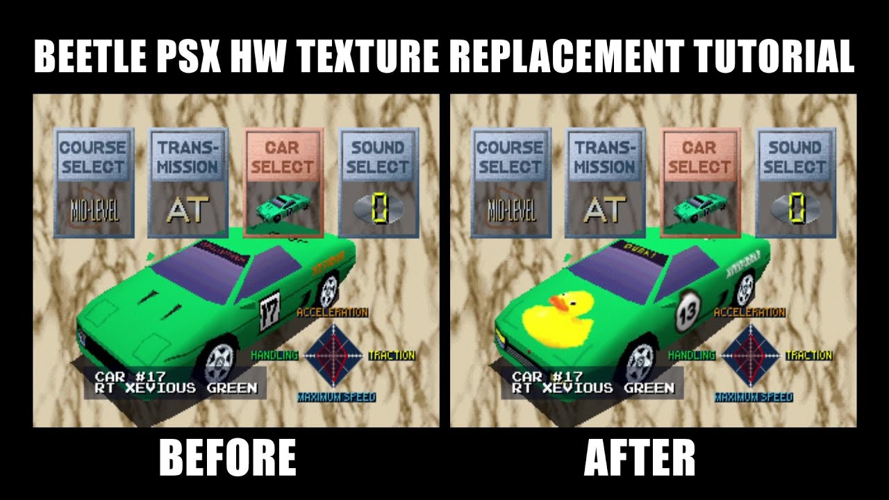 PS1 Texture Replacement in Beetle PSX HW Tutorial