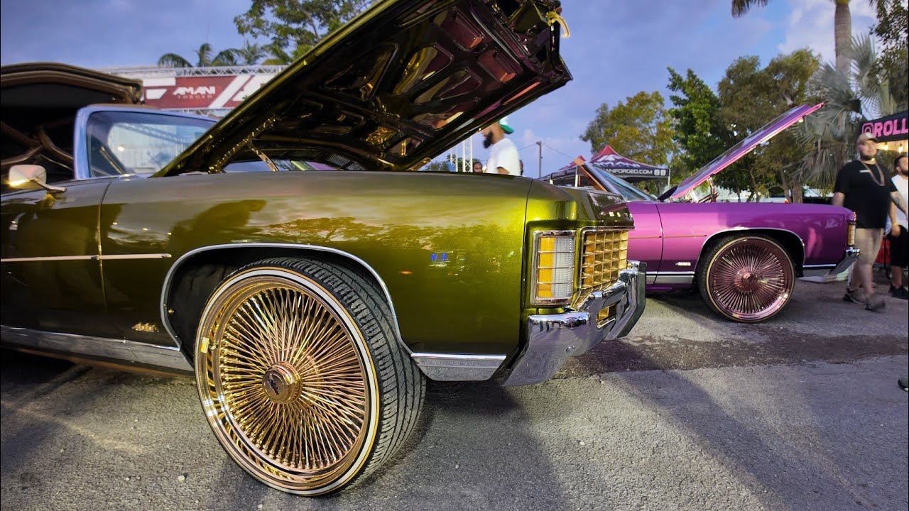 Veltboy314 - Nava's Magnuson Supercharged "71 Impala Vert,  All Gold 24" Daytons,