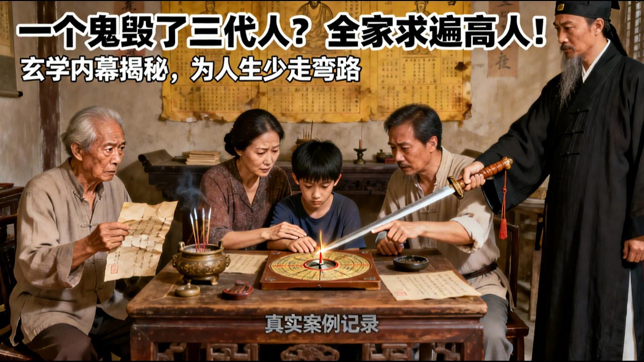 一个鬼毁了三代人？全家求遍高人！ 你需要知道这些玄学内幕，为了你的人生少走弯路！！！#揭秘 #大熱門 #news #分享 #熱門 #玄学 #情感 #社会人 #故事 @dlw2023