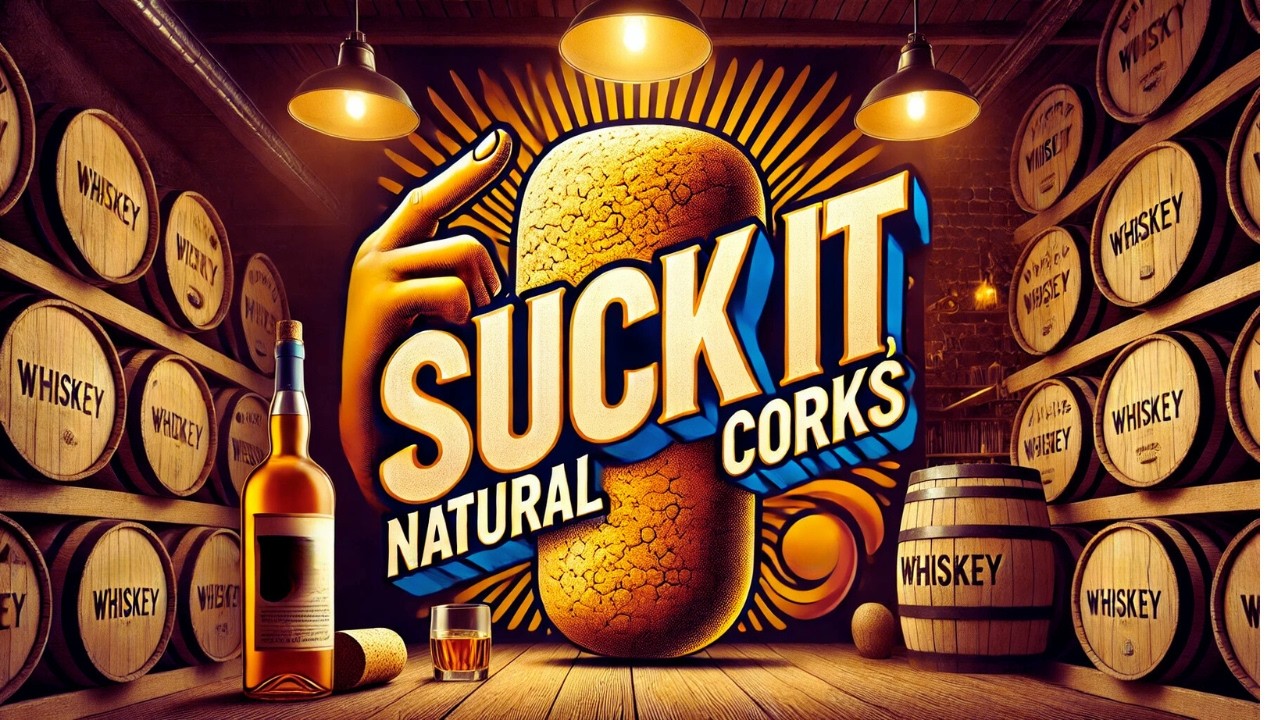 Suck It, Natural Corks! How Our Whiskey Has Been Ruined!