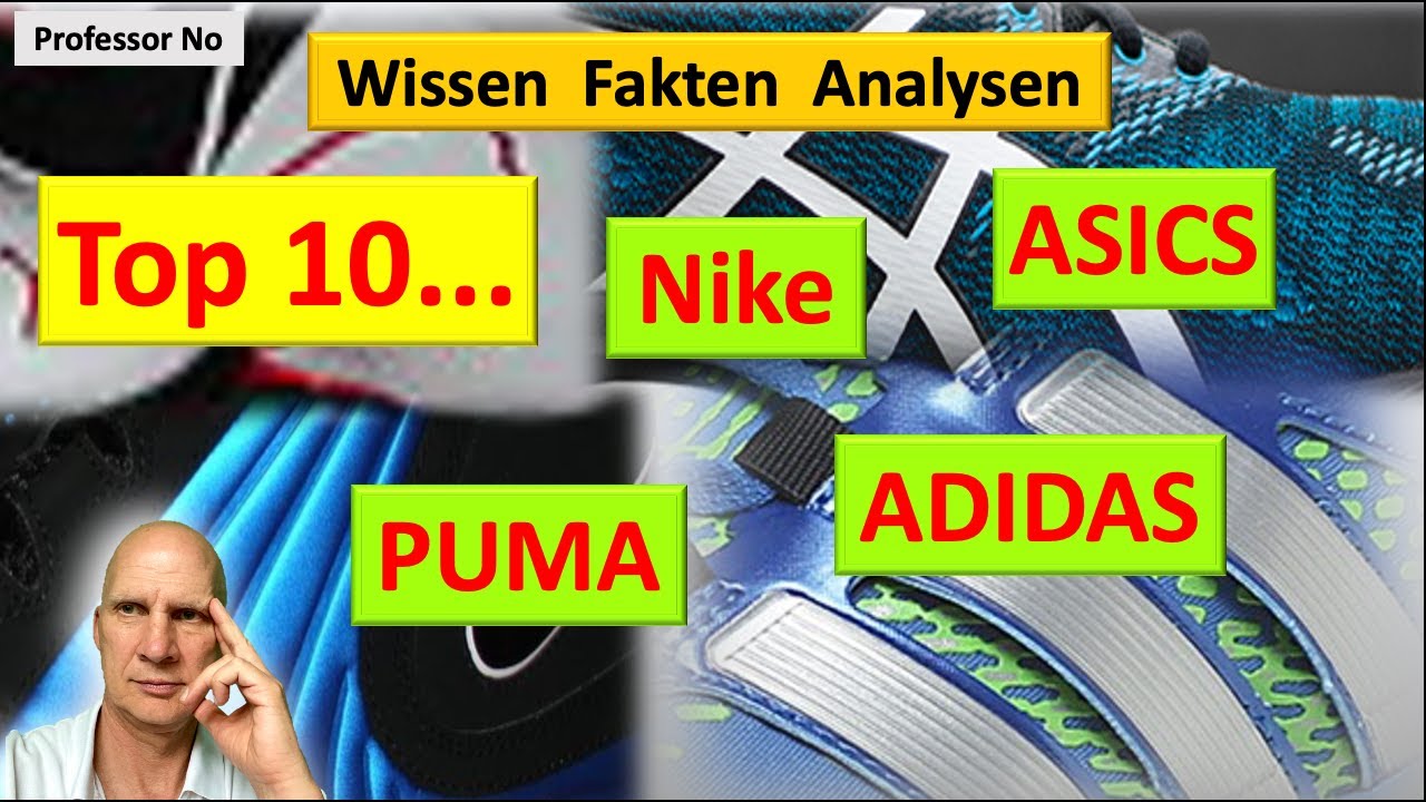 Top 10 Sport Aktien / Nike Adidas Puma VF Asics New Balance Asics Fila Columbia Wissen Chartanalyse