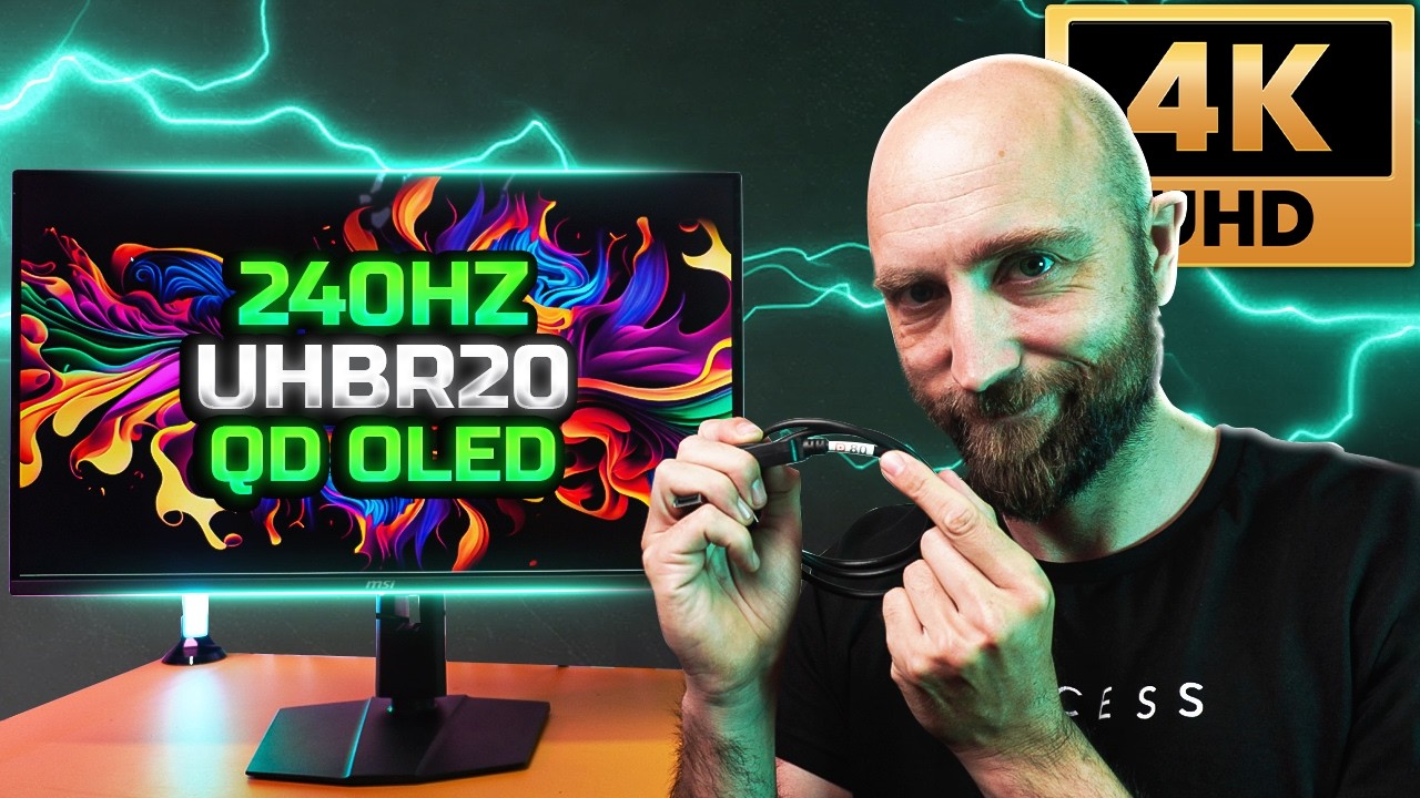 MSI 322URX QD OLED 🖥️ Mejor Monitor Gaming OLED 2025 🔥 32