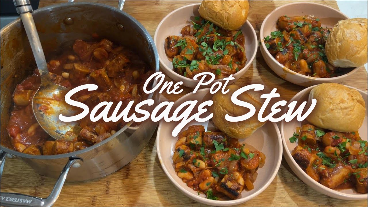 One Pot Sausage Stew – Big Flavour on a Budget! 🌭🍅