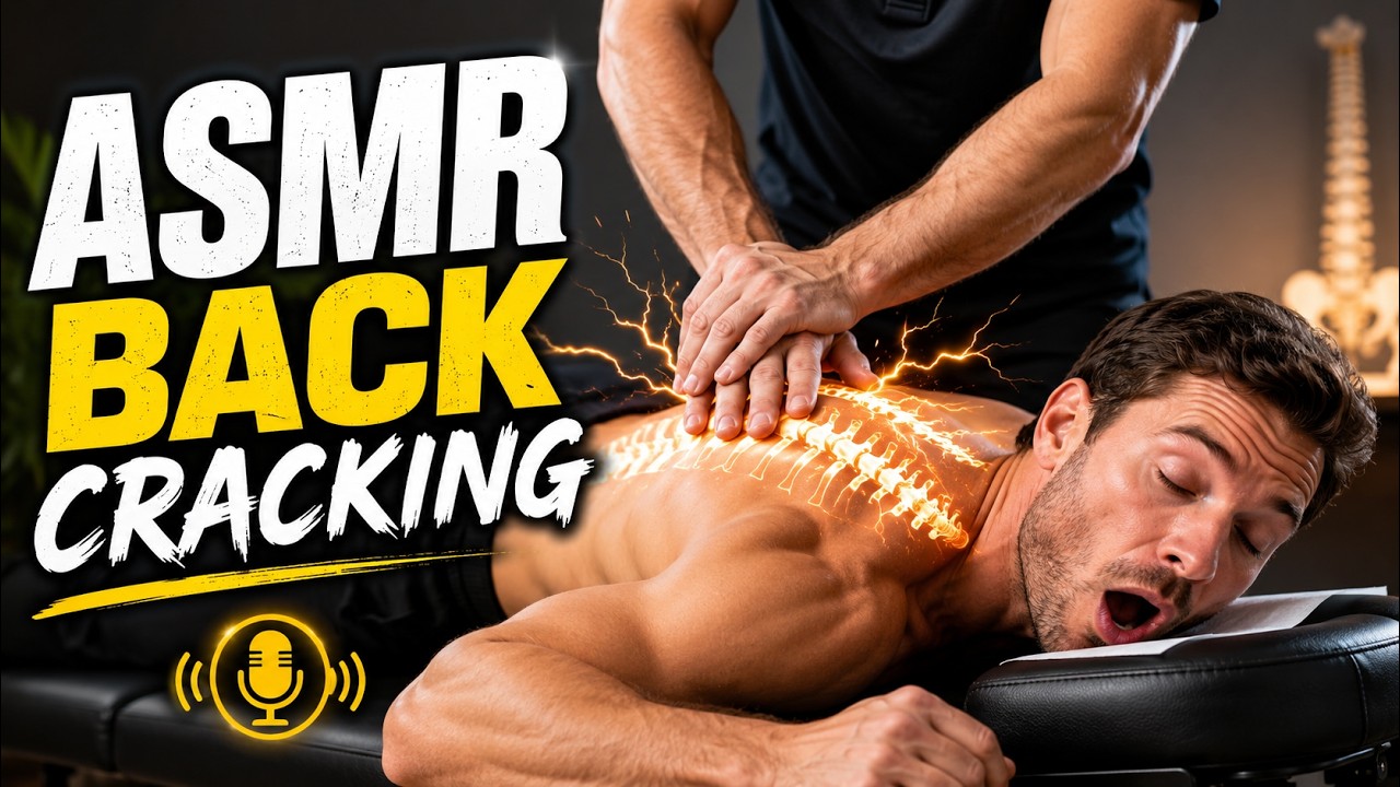 ASMR Back Cracking and Big Pops