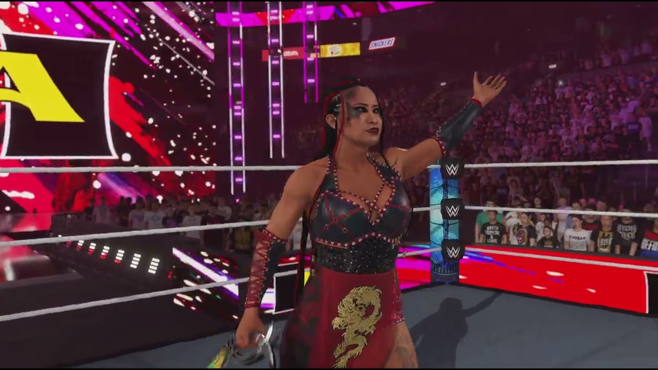 WWE 2K24_badgirl intro