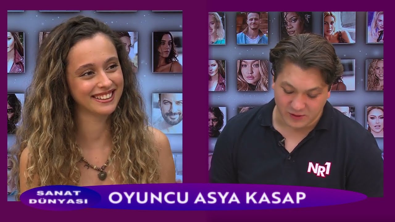 RAİF AKYÜZ İLE SANAT DÜNYASI KONUK : ÜNLÜ OYUNCU ASYA KASAP .