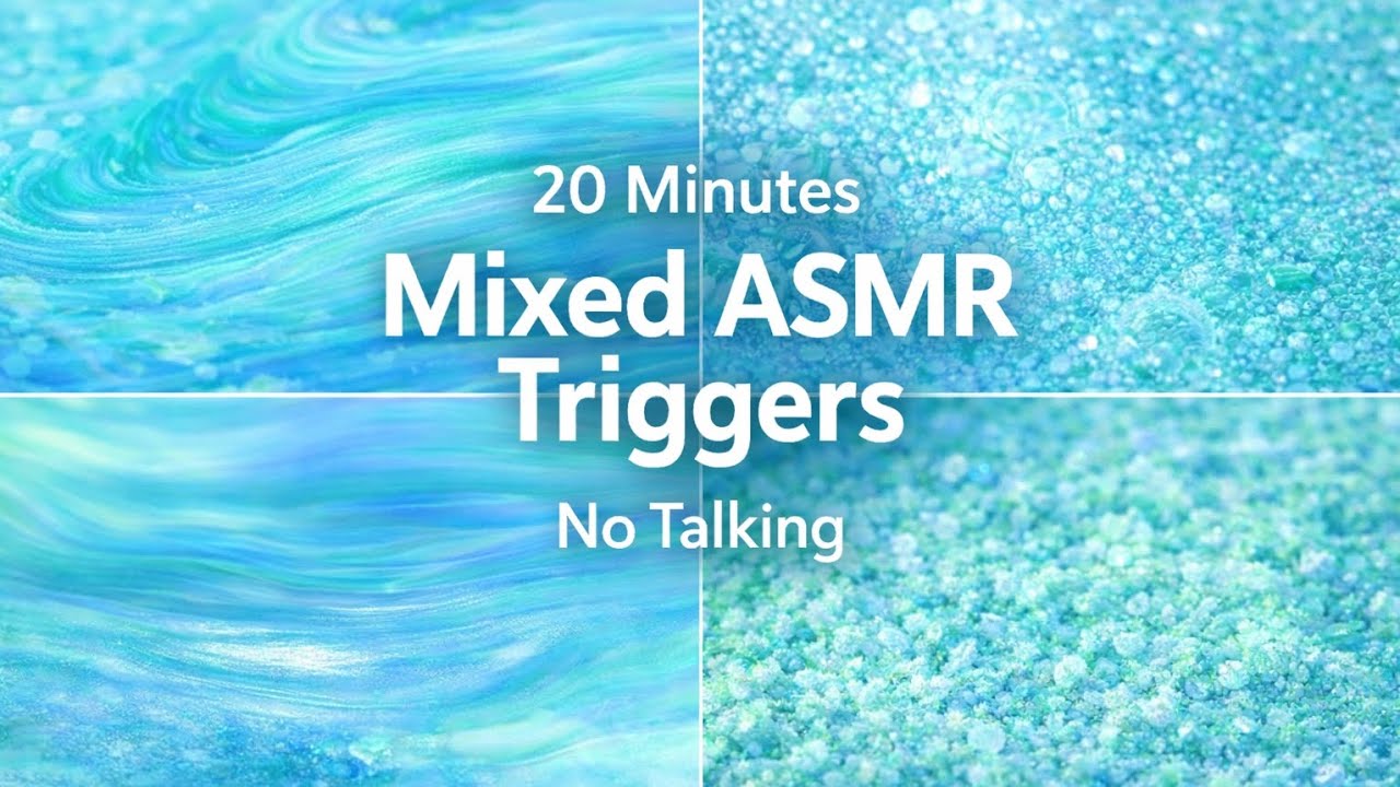 #asmrsleep 20 Minutes of Satisfying ASMR Triggers 💤 Relaxing Sounds for Sleep & Tingles (No Talking)
