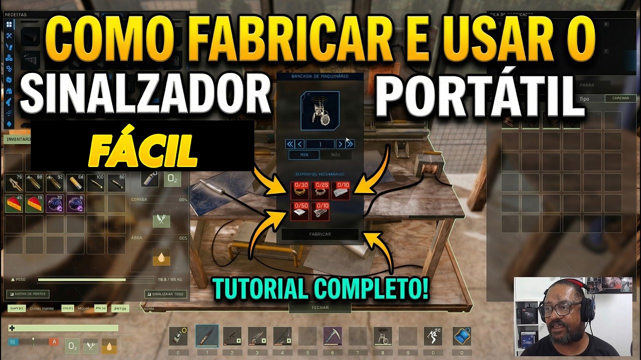 ICARUS SURVIVAL | Como Fabricar e Usar o Sinalizador Portátil (Guia Completo)