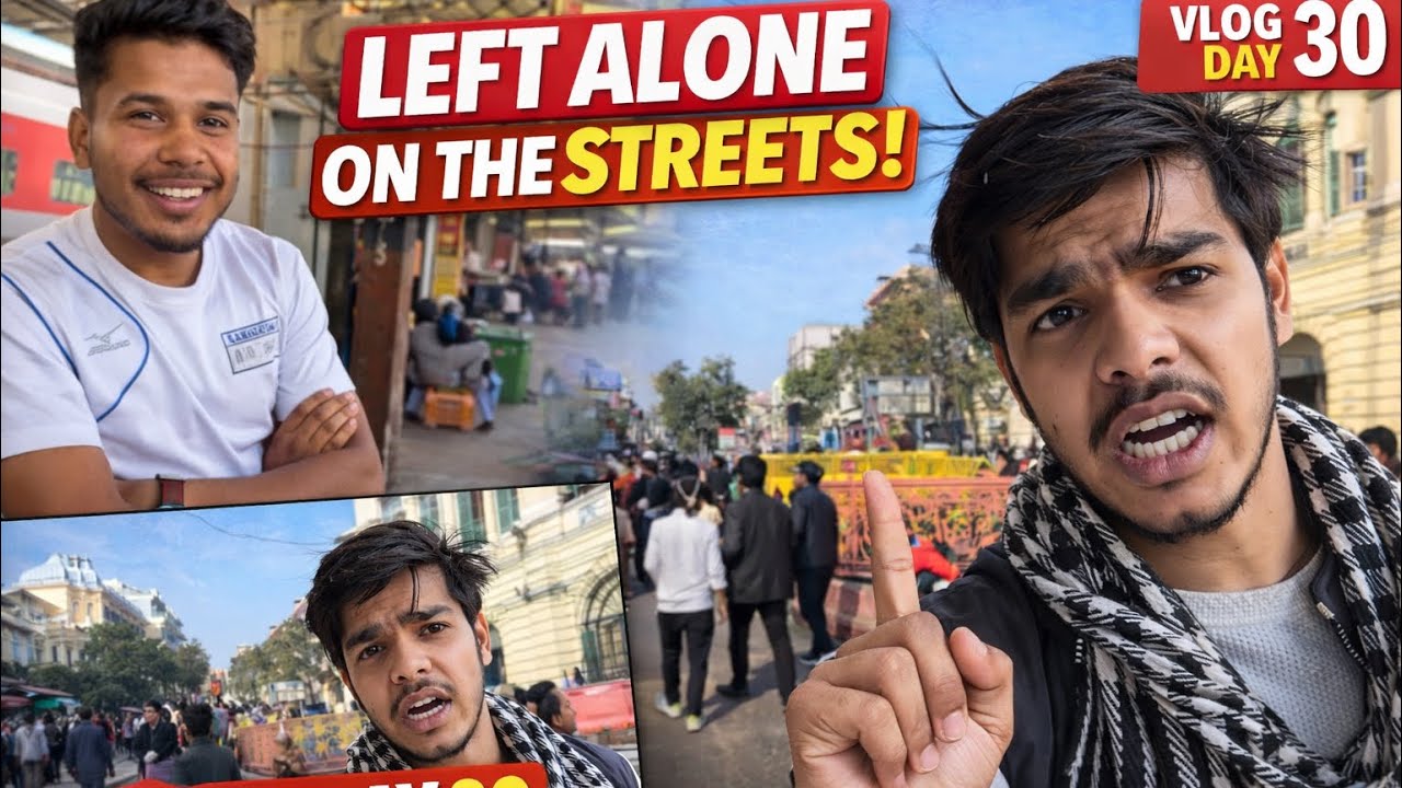 Chor Bazar Ka Dangerous Day 😨 | Alone Journey Back Home
