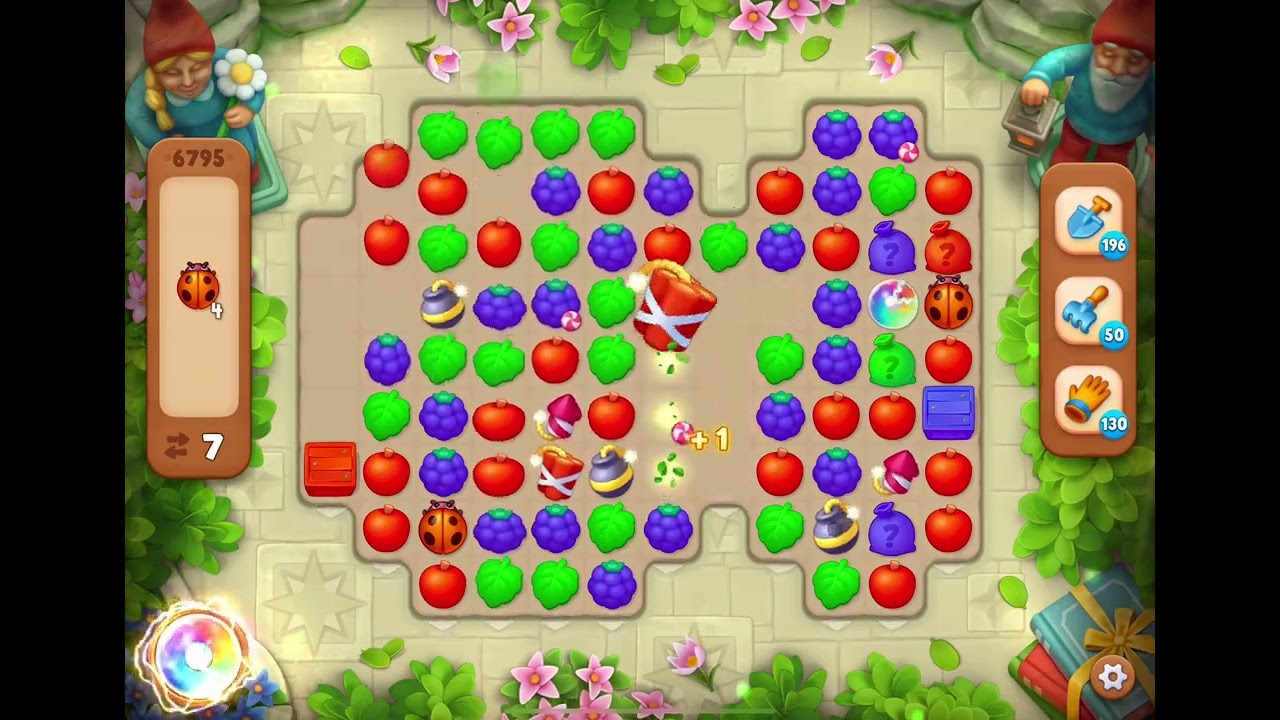 GardenScapes Level 6795 no boosters