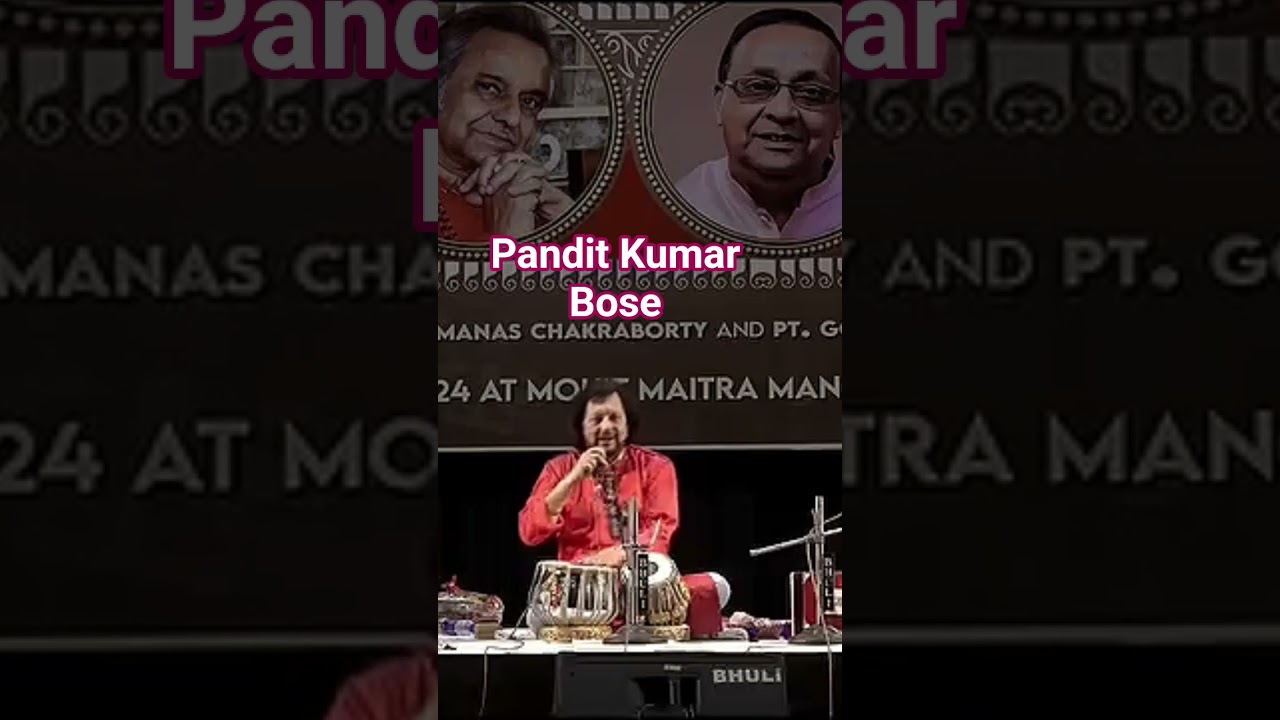 The Lasting Legacy of Pandit Kumar Bose: Tabla's Timeless Maestro
