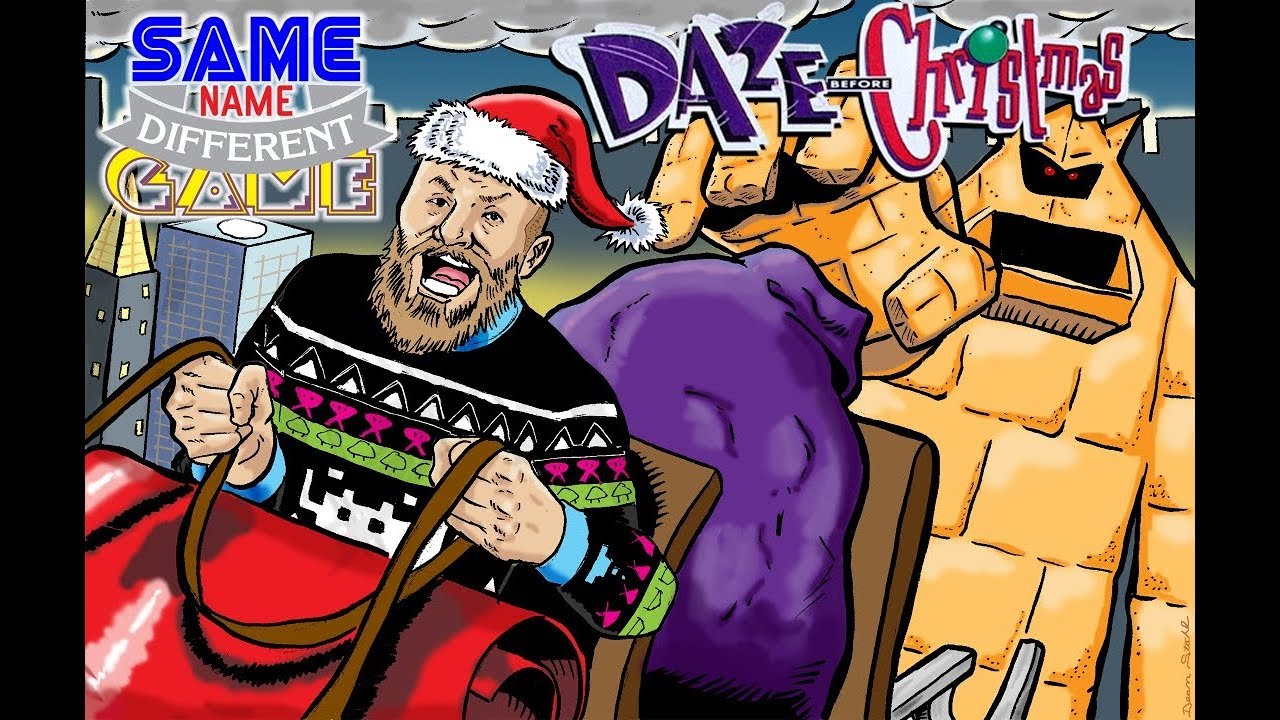 Same Name, Different Game: Daze Before Christmas (Genesis vs. SNES)