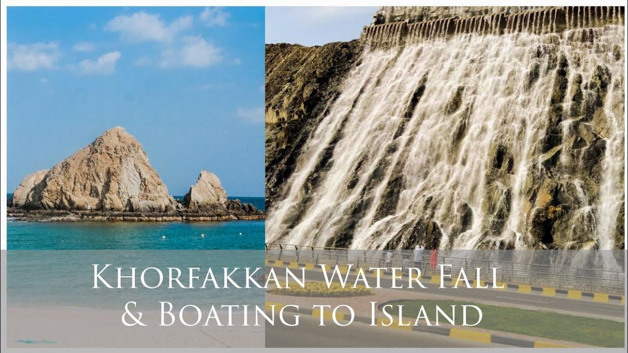 Khorfakkan Water Fall largest water fall of UAE|Fujairah waterfall |khorfakkan islands