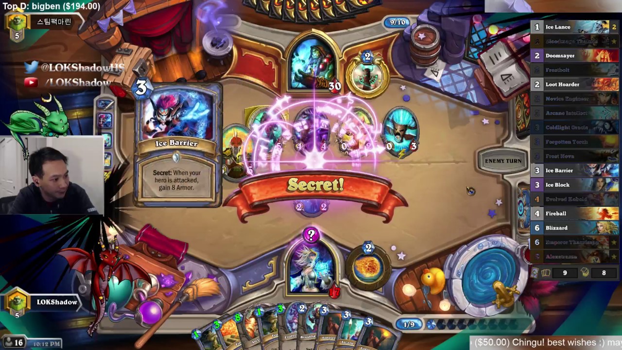 Freeze Mage (missed lethal xD)