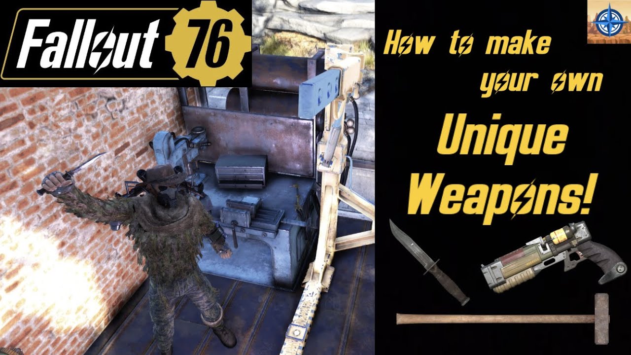 Fallout 76: как создать своё уникальное оружие
