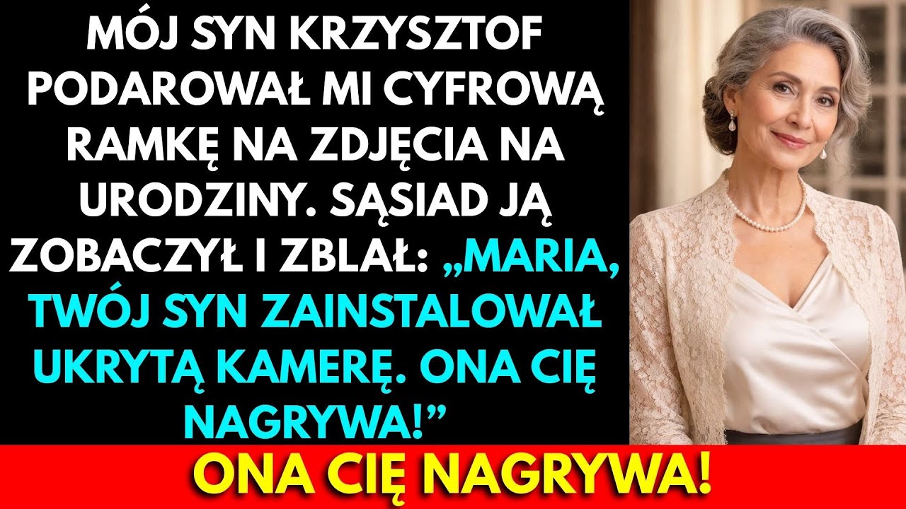 „Żeby Mama Nigdy Nie Była Sama”. Ramka Miała Kamery. Nagrywała Mnie…