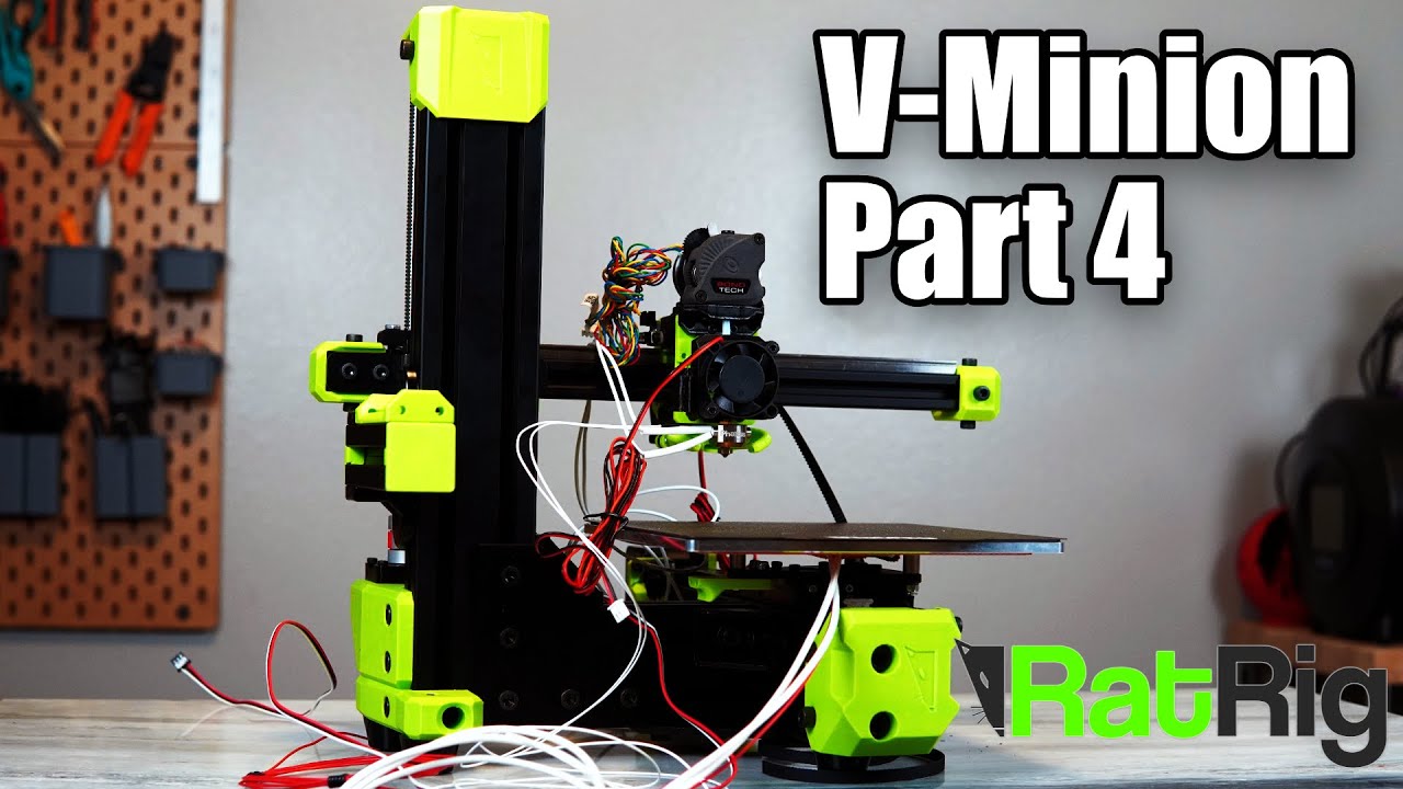 RatRig V-Minion Build Part 4: Electronics Enclosure, Wiring, And Firmware