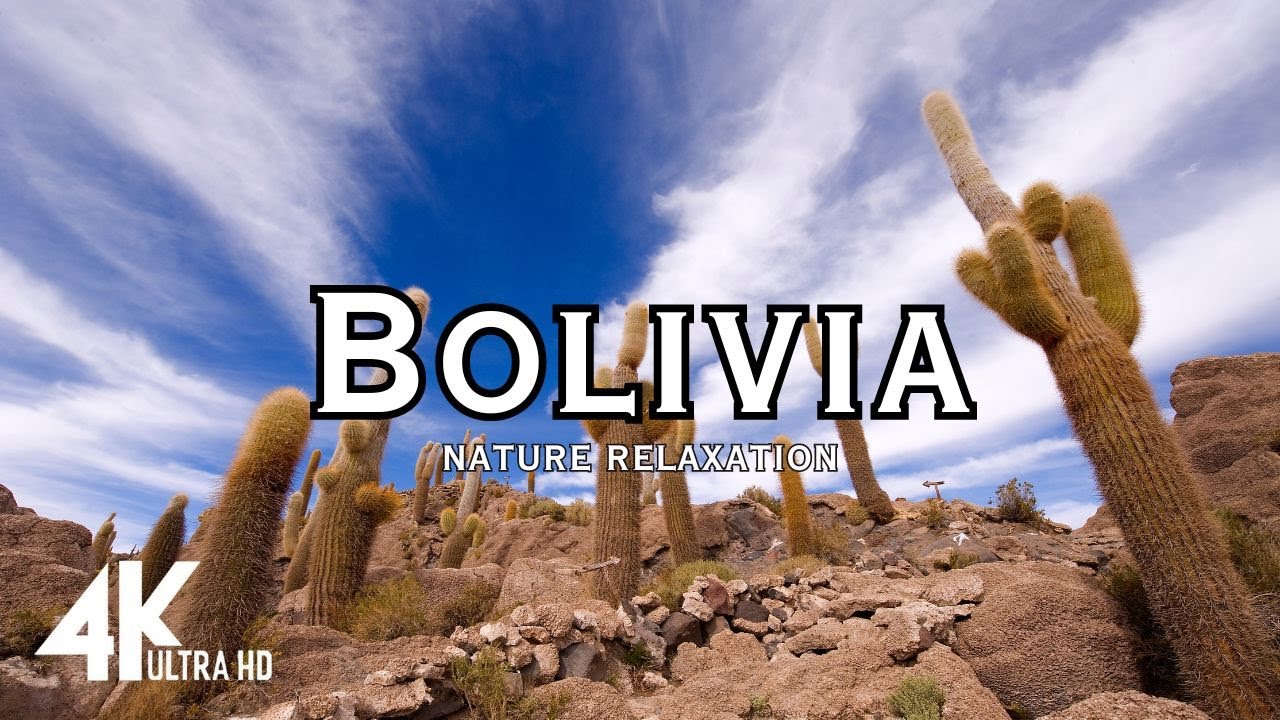 Bolivia 4K - Most Relaxing and dramatic landscapes on the Continent | Soothing Relaxation™