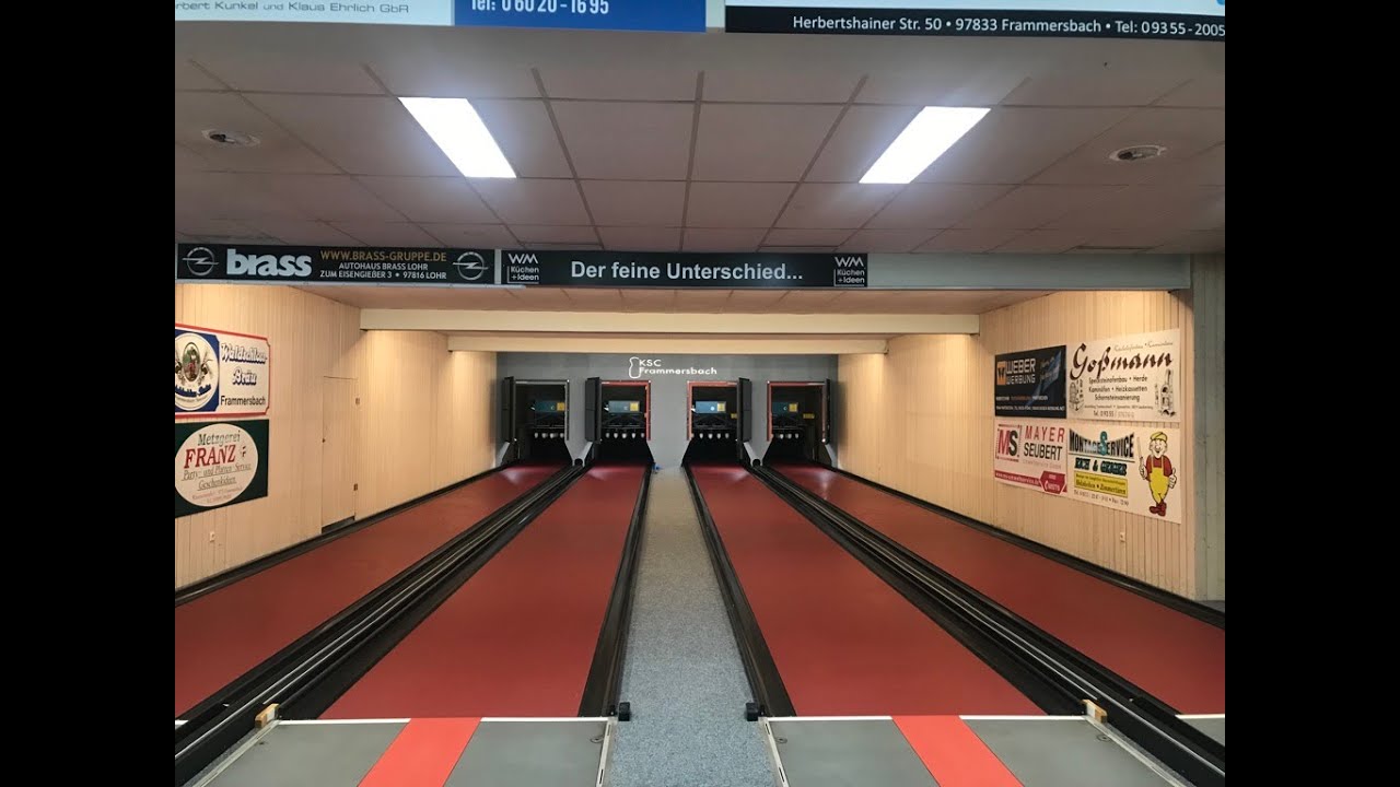 Modernisierung Kegelbahn