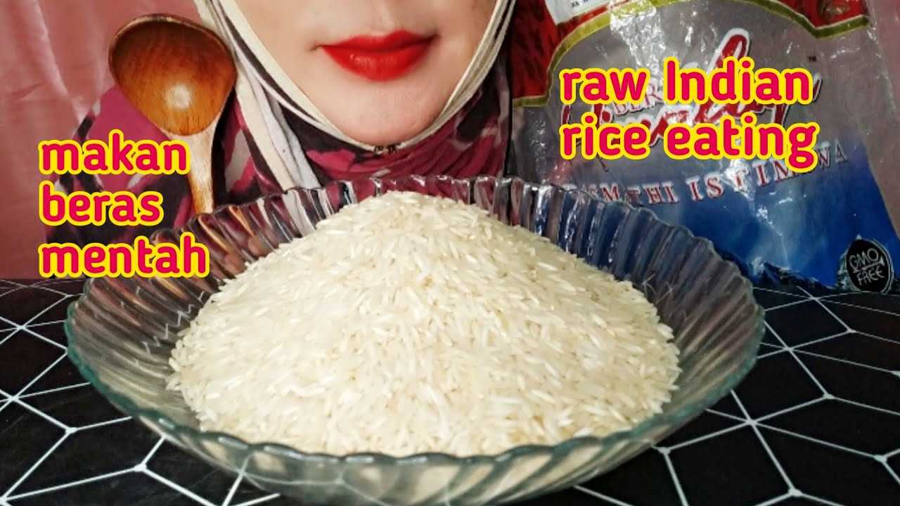 ASMR RAW RICE EATING | RAW RICE COMPILATION | KUMPULAN MAKAN BERAS MENTAH, 生ご飯を食べる | 밥을 먹다 | 吃生米