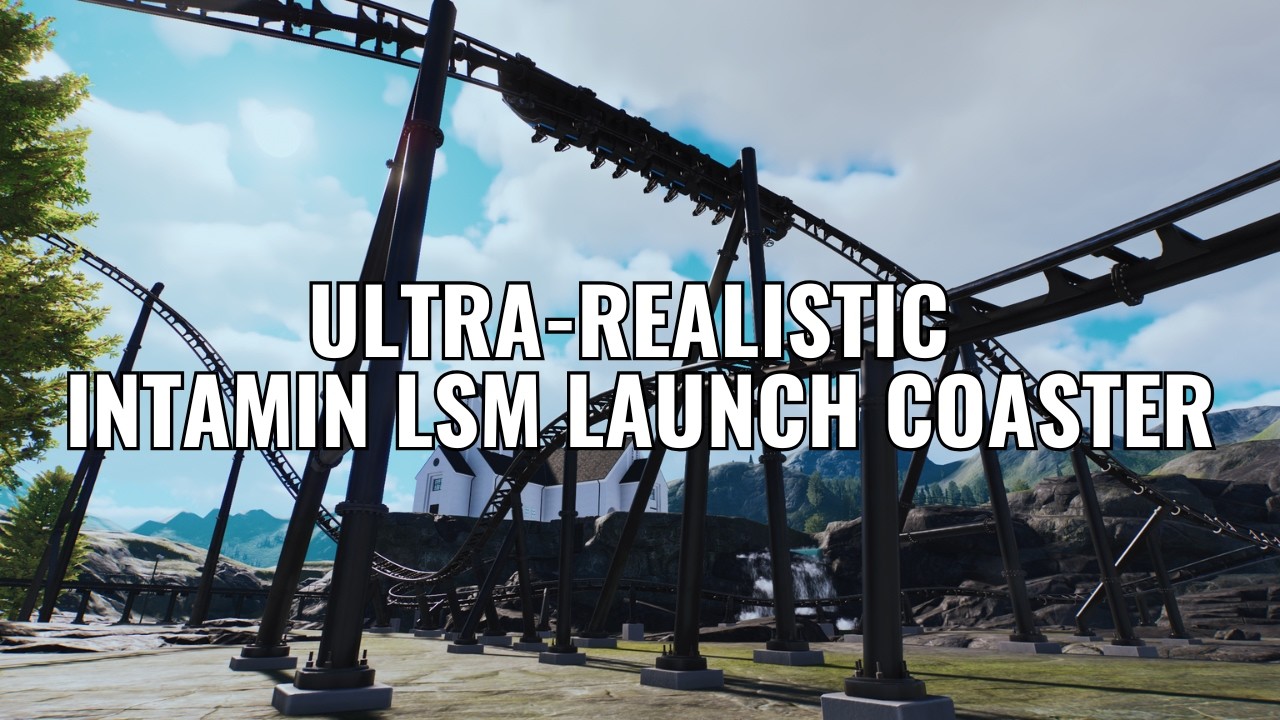 Ultra-Realistic Intamin LSM Launch Coaster | Planet Coaster 2 | Cinematics & POV