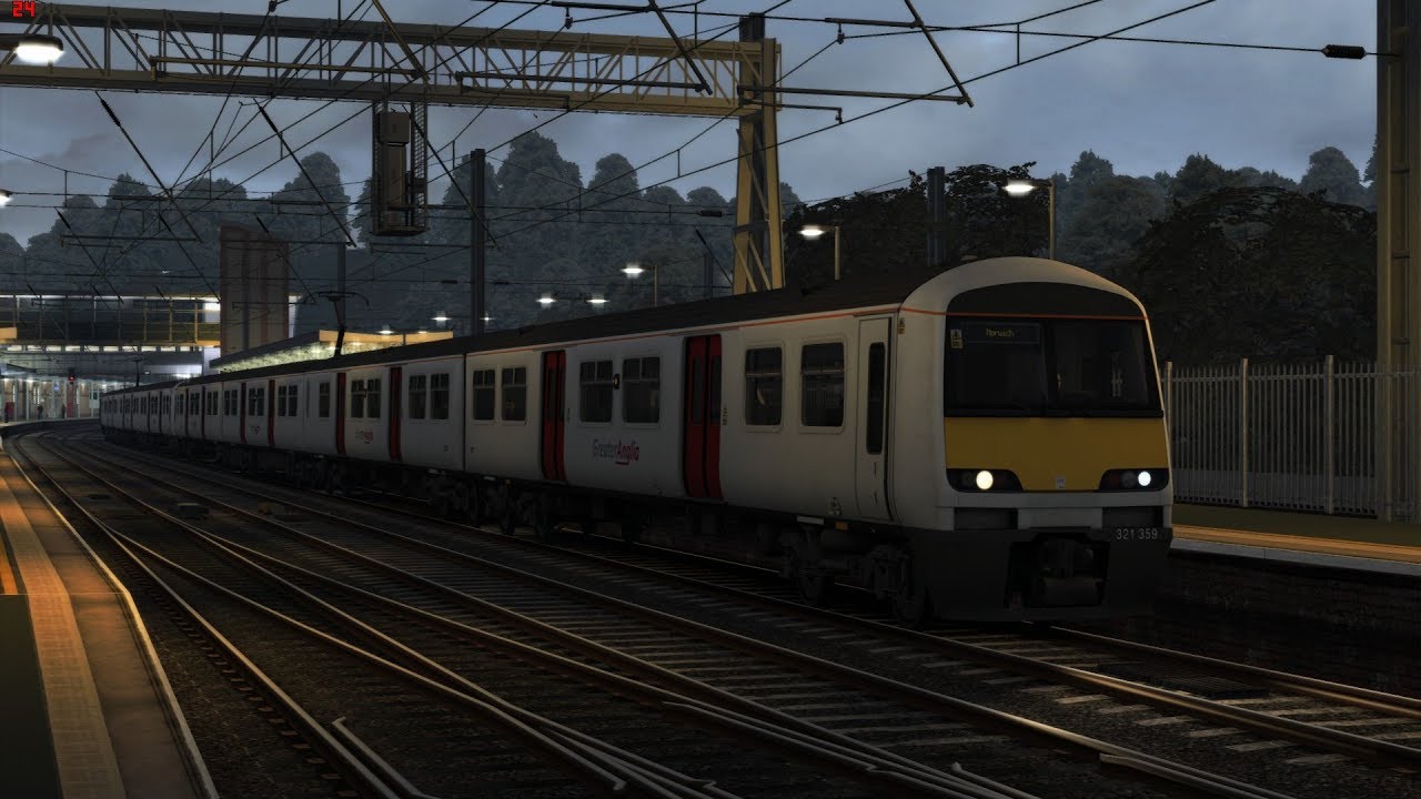TS2019 - London Liverpool Street - Norwich (Full run)  - Class 321