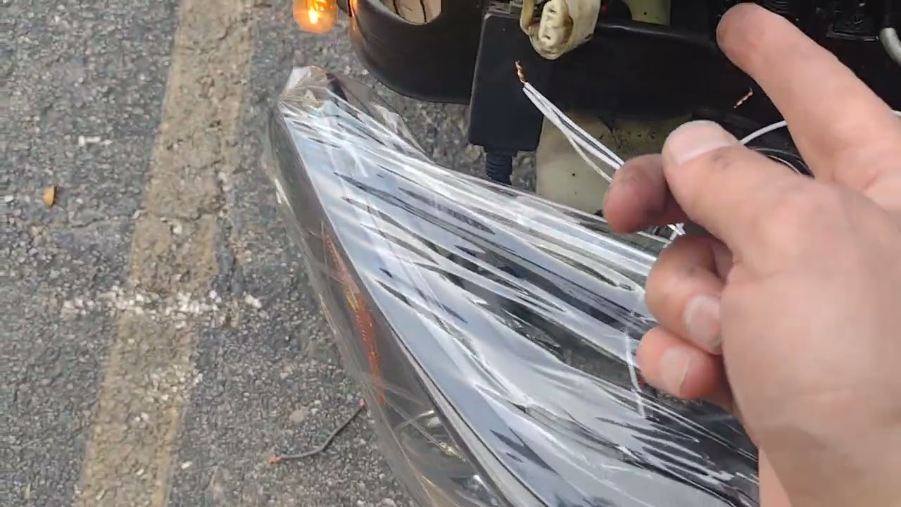 Halo LED Projector Headlights Wiring