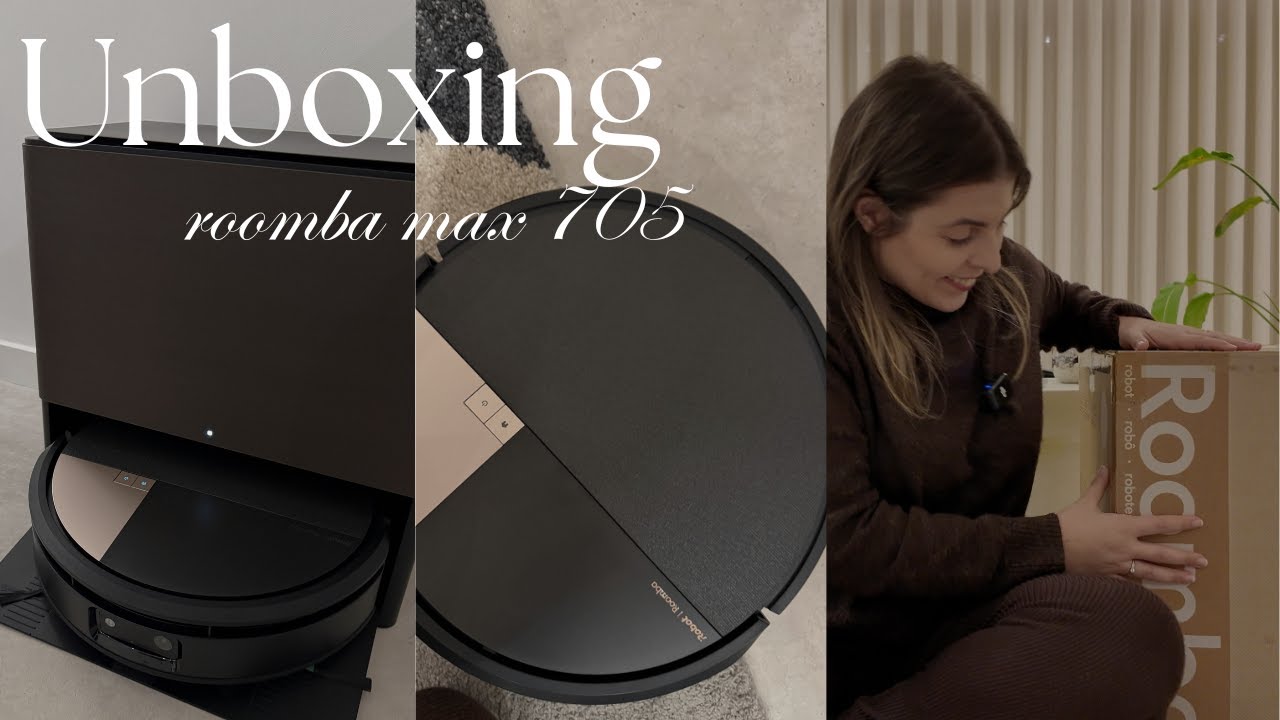 Unboxing Roomba Max 705