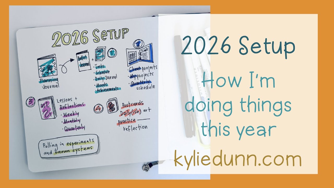 2026 Bullet Journal Setup and Explaining the Changes